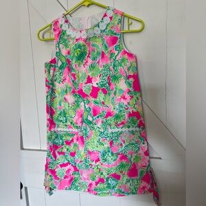 Lilly Pulitzer girls size 10 shift dress